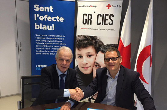 Ir a la noticia Colaboramos con la Cruz Roja para identificar a las familias vulnerables y garantizarles el suministro