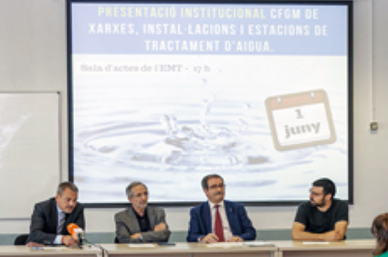 Ir a la noticia Granollers ofrecerá un ciclo formativo de técnico en redes de agua.